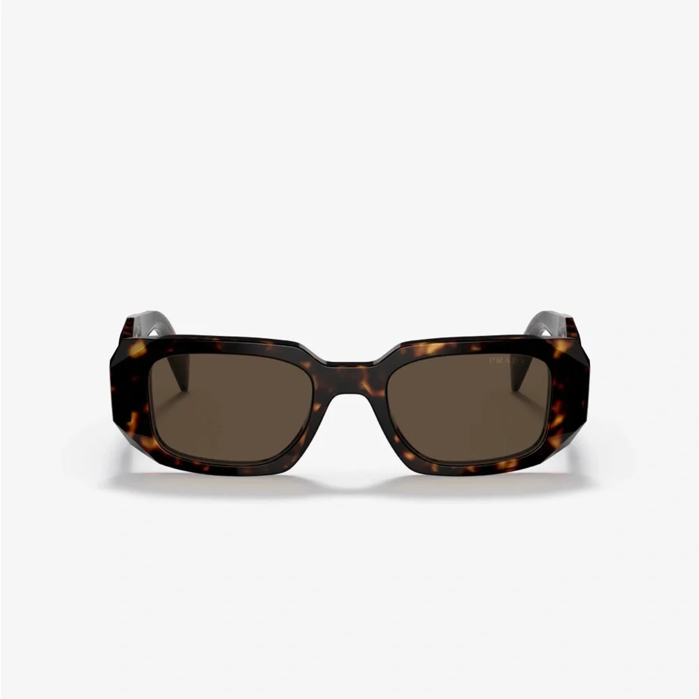 PRADA Tortious Scultoreo Narrow Sunglasses in Havana Sunglasses PR 17WS - Picture 2 of 16